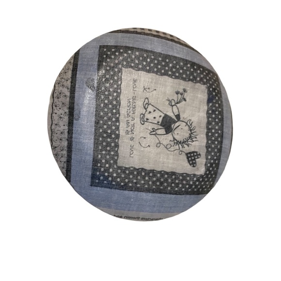 HANDMADE 8" MOD PODGE PLATE LOVE IS NOT A FEELING- LOVE IS AN ACTION - Picture 5 of 5